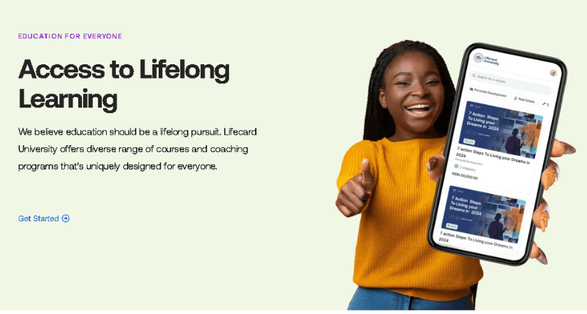 LifeCard University screenshot 2